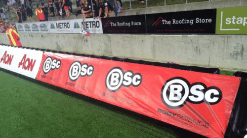 inflatable sign wall