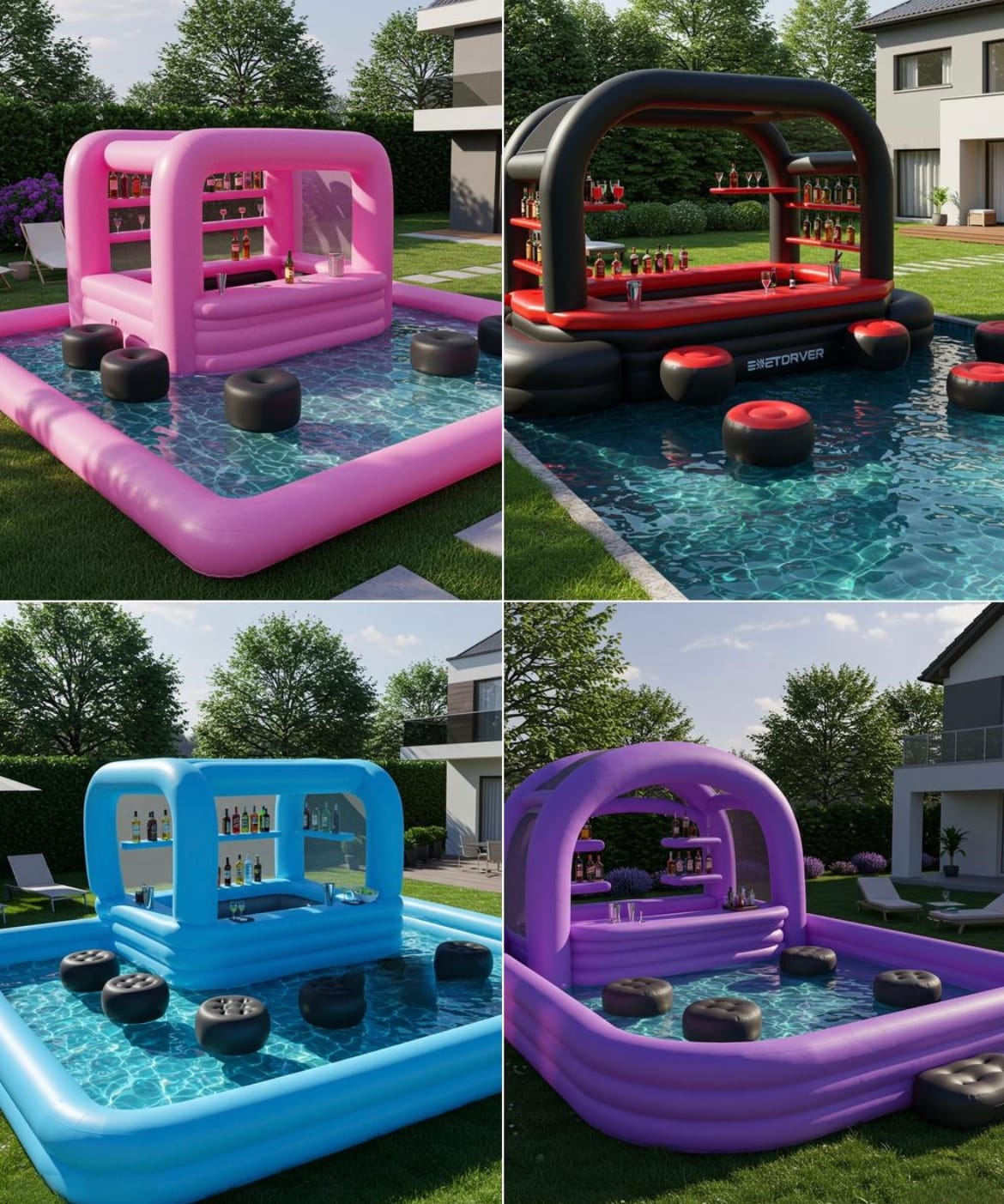 inflatable floating bar 5