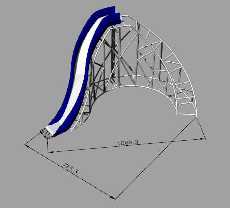 Custom inflatable yacht slide, yacht inflatable toys - Image 4