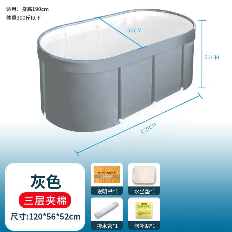 Inflatable ice bath 5