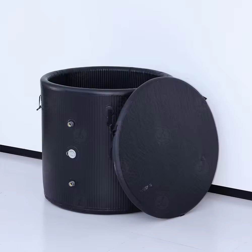 Inflatable ice bath tub for athletes and adults, portable ice bath plunge for recovery