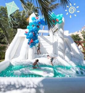 3 in 1 inflatable bouncy castle