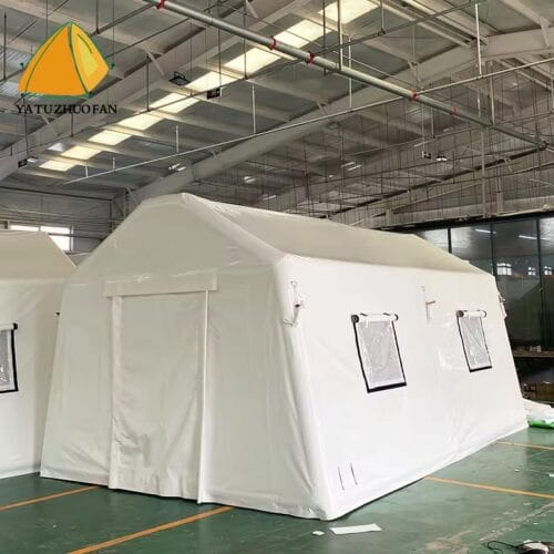 inflatable rescue tent