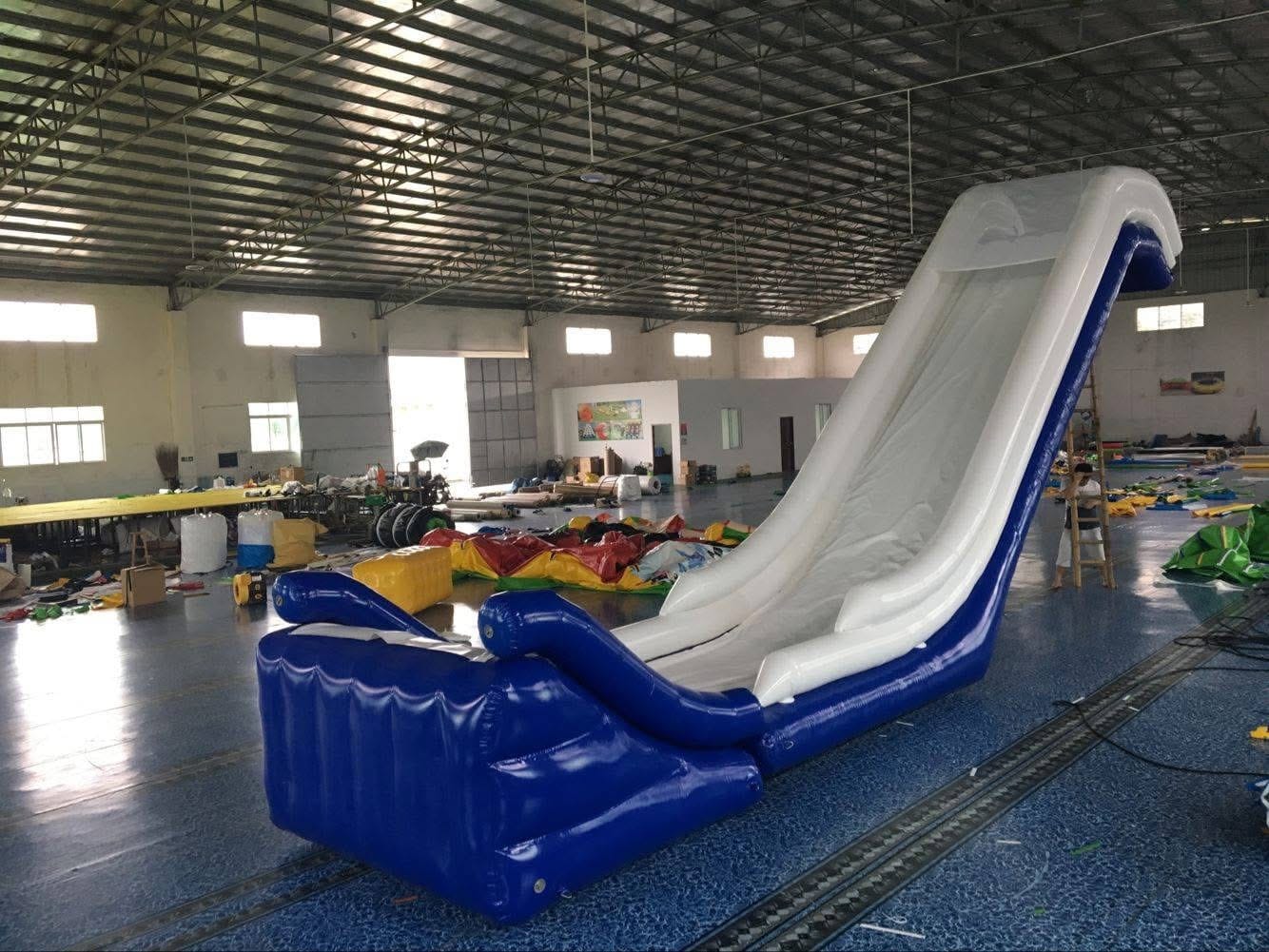 inflatable yacht slide