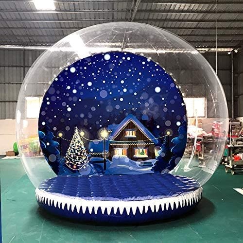 christmas themed bounce house 1