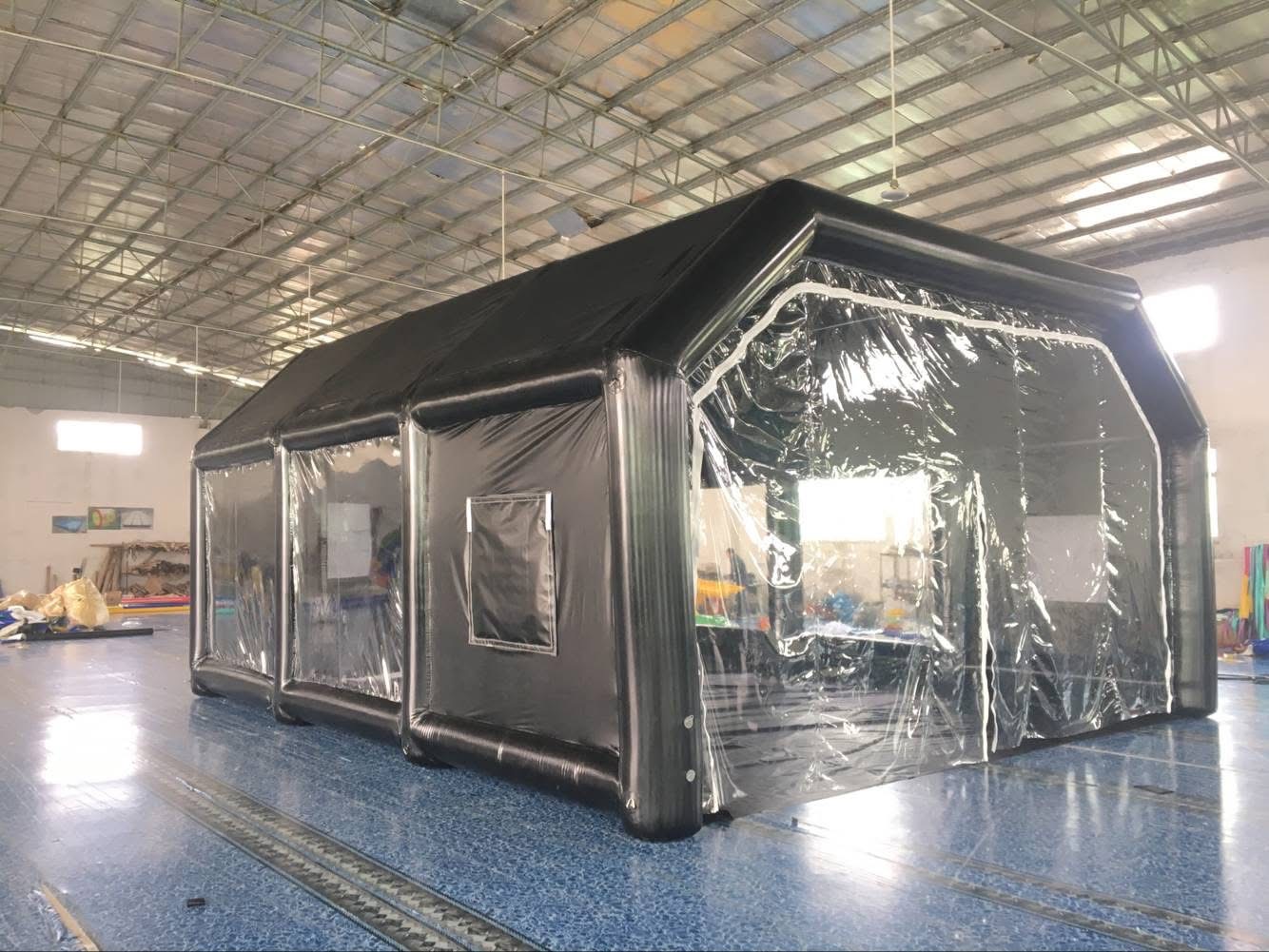 inflatbale paint booth